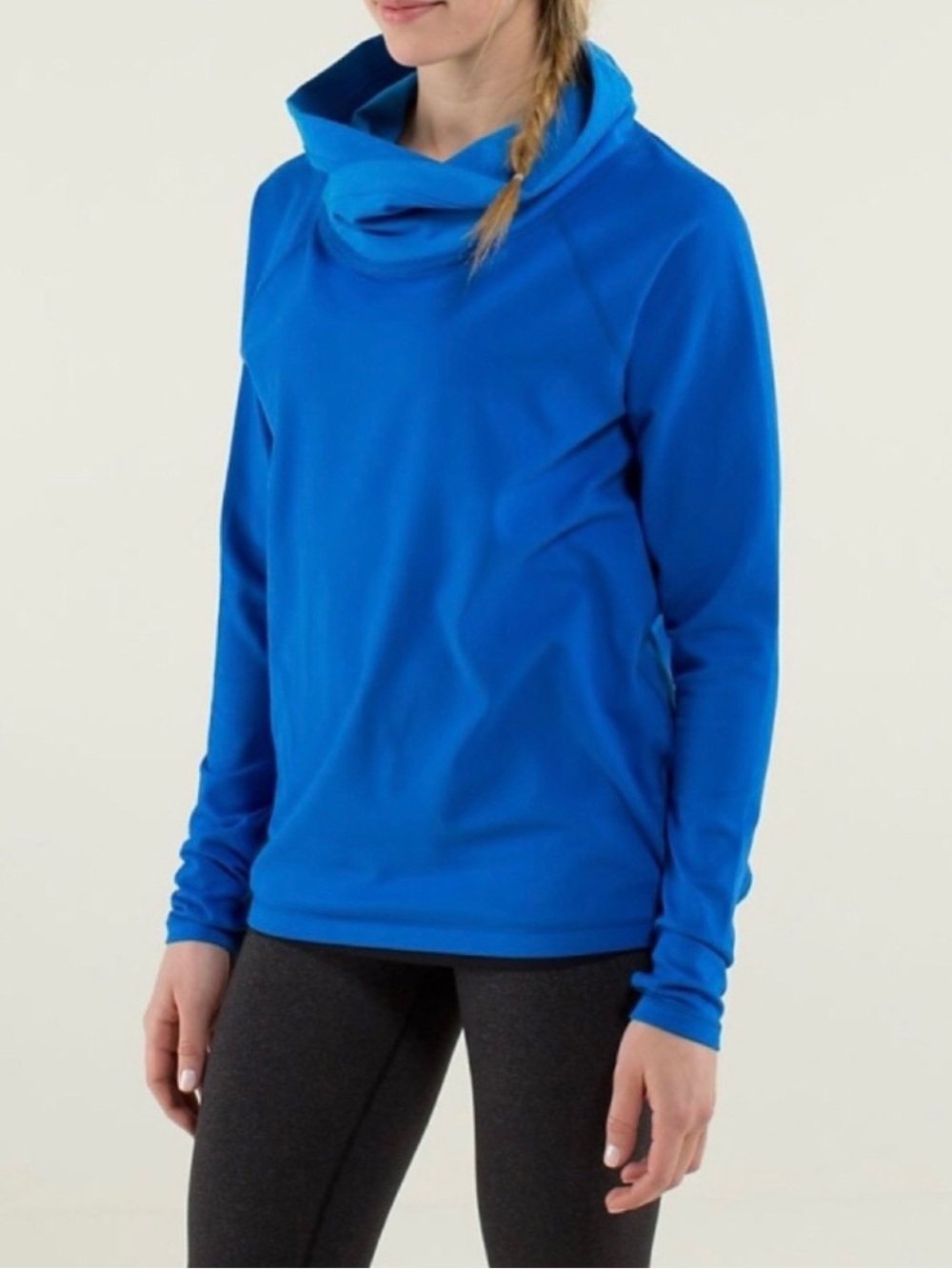 Lululemon Healthy Heart Pullover Baroque Blue Top size 14